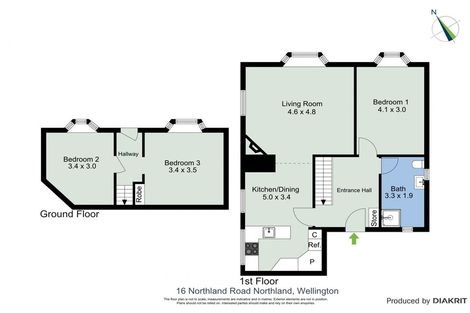 Photo of property in 16 Northland Road, Northland, Wellington, 6012