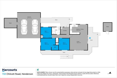 Photo of property in 1/76 Chilcott Road, Henderson, Auckland, 0612