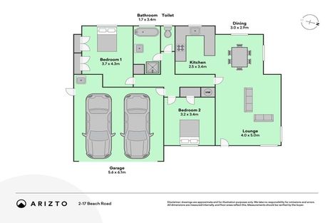 Photo of property in 2/17 Beach Road, Pahurehure, Papakura, 2113