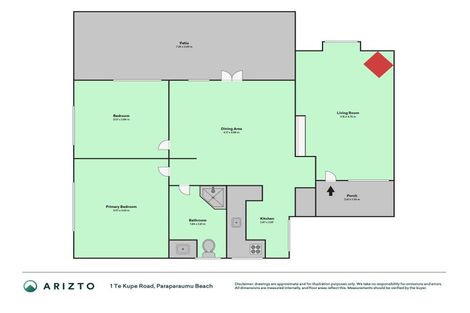 Photo of property in 1 Te Kupe Road, Paraparaumu Beach, Paraparaumu, 5032