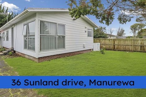 Photo of property in 36 Sunlands Drive, Manurewa, Auckland, 2102