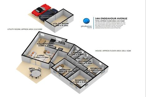 Photo of property in 14a Endeavour Avenue, Flagstaff, Hamilton, 3210