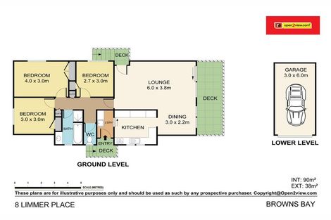 Photo of property in 8 Limmer Place, Browns Bay, Auckland, 0632