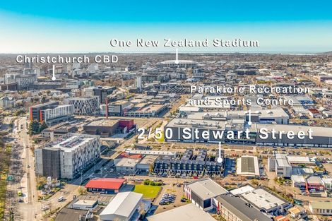 Photo of property in 2/50 Stewart Street, Christchurch Central, Christchurch, 8011