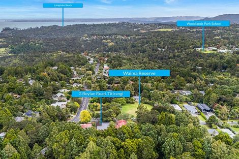Photo of property in 3 Boylan Road, Titirangi, Auckland, 0604