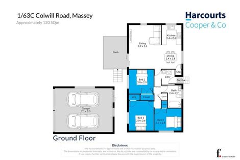 Photo of property in 1/63c Colwill Road, Massey, Auckland, 0614