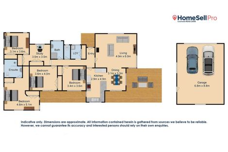 Photo of property in 8 Eliot Place, Leamington, Cambridge, 3432