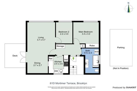 Photo of property in 61d Mortimer Terrace, Brooklyn, Wellington, 6021