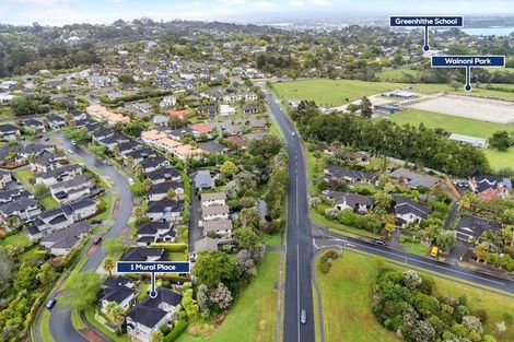 Photo of property in 1 Mural Place, Greenhithe, Auckland, 0632