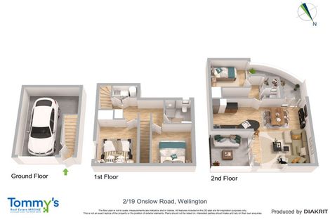 Photo of property in 2/19 Onslow Road, Khandallah, Wellington, 6035