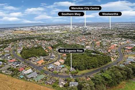 Photo of property in 100 Eugenia Rise, Goodwood Heights, Auckland, 2105