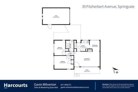 Photo of property in 39 Fitzherbert Avenue, Springvale, Whanganui, 4501