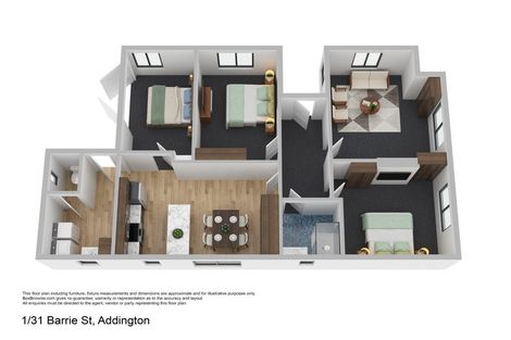 Photo of property in 1/31 Barrie Street, Addington, Christchurch, 8024