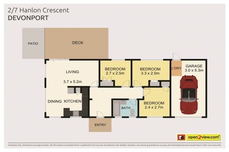 Photo of property in 2/7 Hanlon Crescent, Narrow Neck, Auckland, 0624