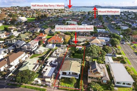 Photo of property in 18 The Esplanade, Eastern Beach, Auckland, 2012