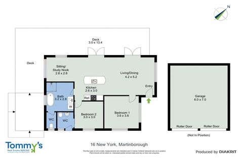 Photo of property in 16 New York Street, Martinborough, 5711