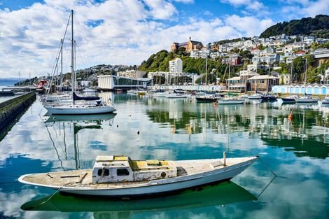 Photo of property in Clyde Quay Wharf, 1a/7 Clyde Quay Wharf, Te Aro, Wellington, 6011