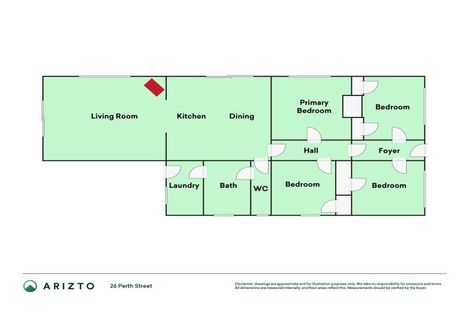 Photo of property in 26 Perth Street, South Hill, Oamaru, 9400