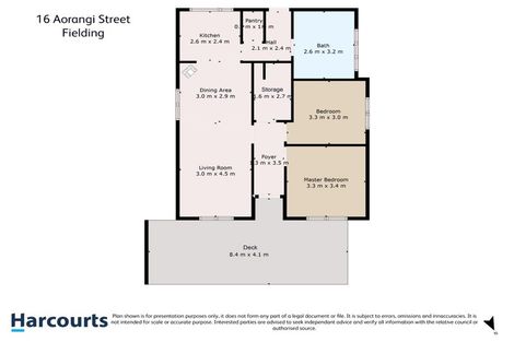 Photo of property in 16 Aorangi Street, Feilding, 4702