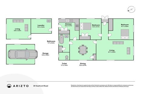 Photo of property in 20 Seafront Road, Castlecliff, Whanganui, 4501