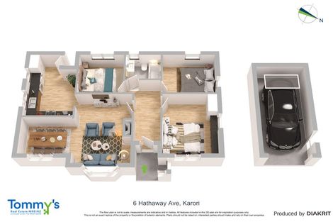 Photo of property in 6 Hathaway Avenue, Karori, Wellington, 6012