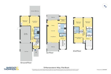 Photo of property in 5 Manawatere Way, Flat Bush, Auckland, 2019