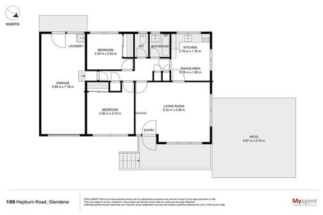 Photo of property in 1/69 Hepburn Road, Glendene, Auckland, 0602