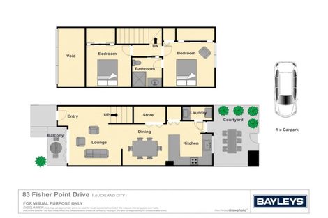 Photo of property in 83 Fisher-point Drive, Auckland Central, Auckland, 1010