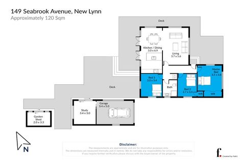 Photo of property in 149 Seabrook Avenue, New Lynn, Auckland, 0600