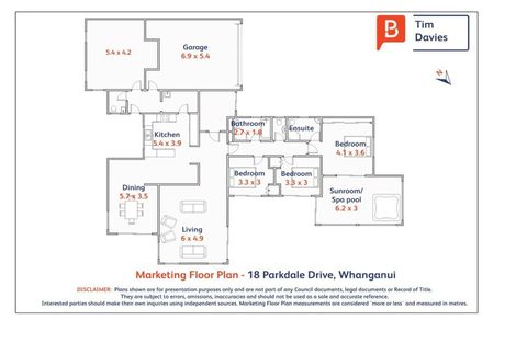 Photo of property in 18 Parkdale Drive, Aramoho, Whanganui, 4500