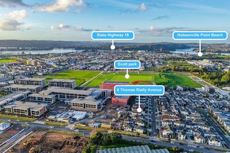 Photo of property in 8 Thomas Rielly Avenue, Hobsonville, Auckland, 0616