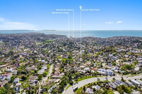 Photo of property in 603 East Coast Road, Browns Bay, Auckland, 0632