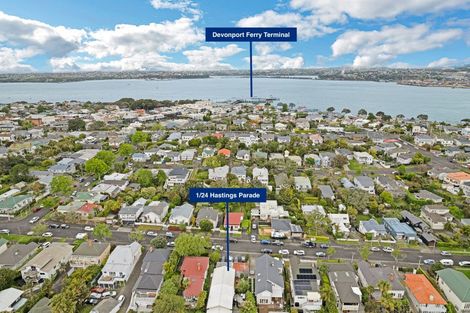 Photo of property in 1/24 Hastings Parade, Devonport, Auckland, 0624