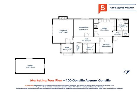 Photo of property in 100 Gonville Avenue, Gonville, Whanganui, 4501