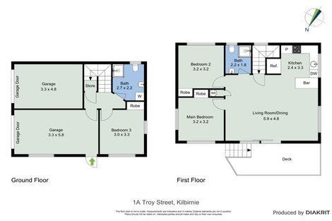 Photo of property in 1a Troy Street, Kilbirnie, Wellington, 6022