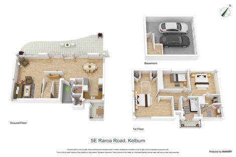 Photo of property in 5e Raroa Road, Kelburn, Wellington, 6012