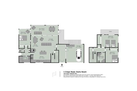 Photo of property in 4 Crispe Road, Clarks Beach, 2122