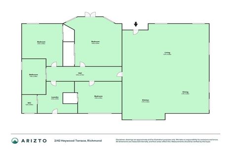 Photo of property in 2/42 Heywood Terrace, Richmond, Christchurch, 8013