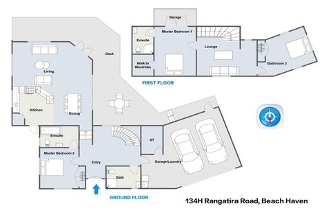 Photo of property in 134h Rangatira Road, Beach Haven, Auckland, 0626