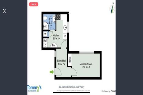 Photo of property in 3 Alameda Terrace, Aro Valley, Wellington, 6021