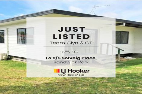 Photo of property in 1/5 Solveig Place, Randwick Park, Auckland, 2105