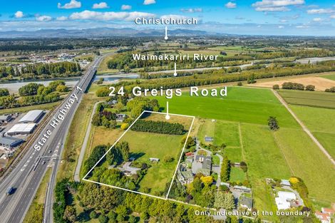 Photo of property in 24 Greigs Road, Clarkville, Kaiapoi, 7691