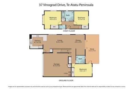 Photo of property in 37 Vinograd Drive, Te Atatu Peninsula, Auckland, 0610