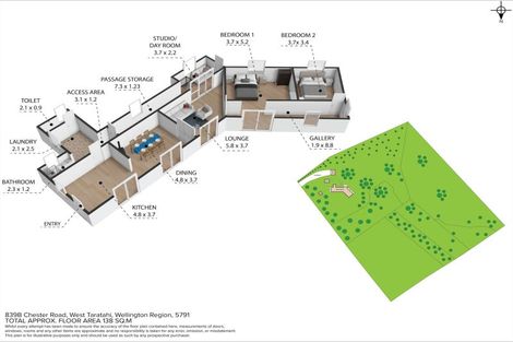 Photo of property in 839b Chester Road, West Taratahi, Carterton, 5791