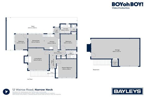 Photo of property in 12 Wairoa Road, Narrow Neck, Auckland, 0624
