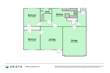 Photo of property in 8b Swan Street, Gore, 9710