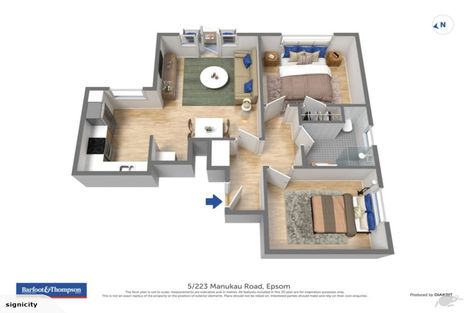 Photo of property in 5/223 Manukau Road, Epsom, Auckland, 1023