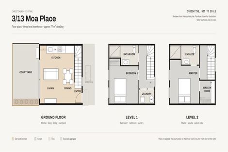 Photo of property in 3/13 Moa Place, Christchurch Central, Christchurch, 8013