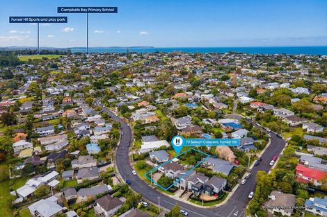 Photo of property in 70 Selwyn Crescent, Forrest Hill, Auckland, 0620