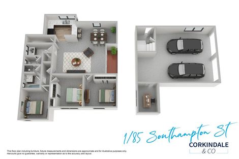 Photo of property in 1/85 Southampton Street, Sydenham, Christchurch, 8023